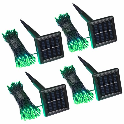 Solar String Lights 36 FT Waterproof Green Solar Xmas Light Outdoor Tree 4Pcs 1 Kroger