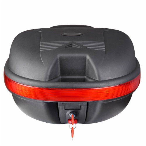 30L Motorcycle Tour Tail Box Scooter Trunk Luggage Top Lock Storage Carrier  Case, 30L - City Market