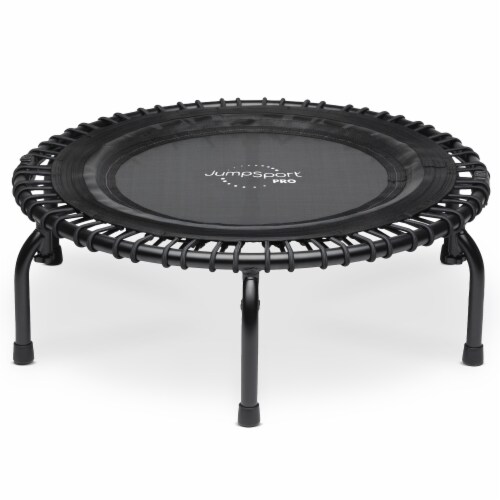 JumpSport 550f PRO Indoor Lightweight 44 Inch Folding Fitness Trampoline, Black, 1 Piece - C Food Stores