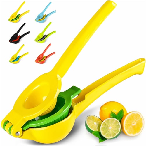 Zulay Kitchen Lemon Lime Squeezer - Yellow & Green, 1 - Fry's Food Stores