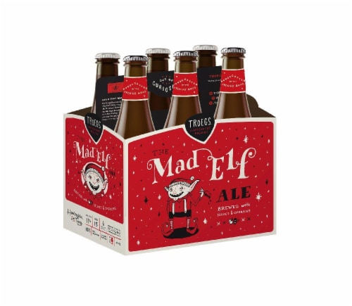 Troegs Mad Elf Ale 6 Pack Perspective: front