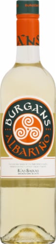 Burgans Albarino White Wine Perspective: front