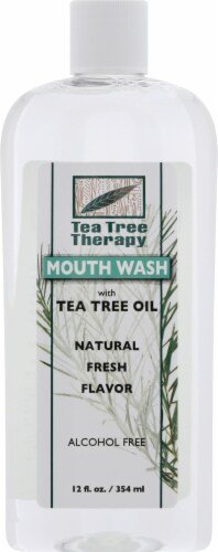 Tea Tree Therapy Mouthwash Perspective: front