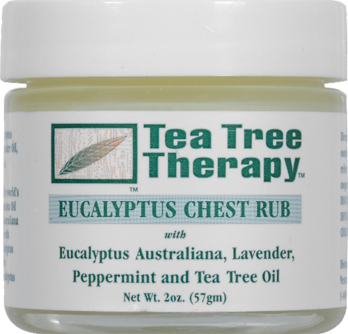 Tea Tree Therapy Eucalyptus Chest Rub Perspective: front