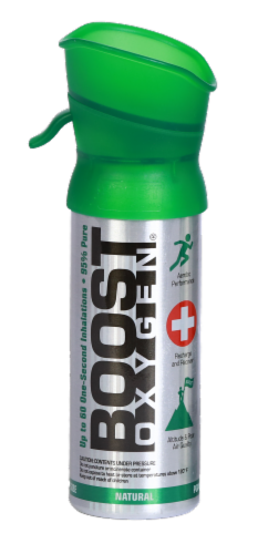 Boost Oxygen® Natural Pocket Oxygen Canister Perspective: front
