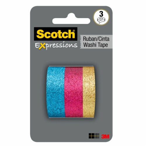 Scotch® Expressions Multi-Color Washi Tape Perspective: front
