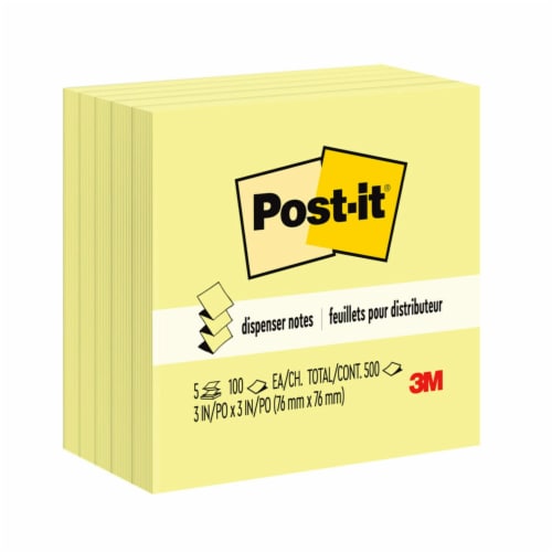 Post-it® Super Sticky Notes Cube - Assorted, 3 x 3 in - Foods Co.