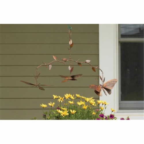 Ancient Graffiti ANCIENTAG1134 Branch Mobile Butterfly Flamed Perspective: front