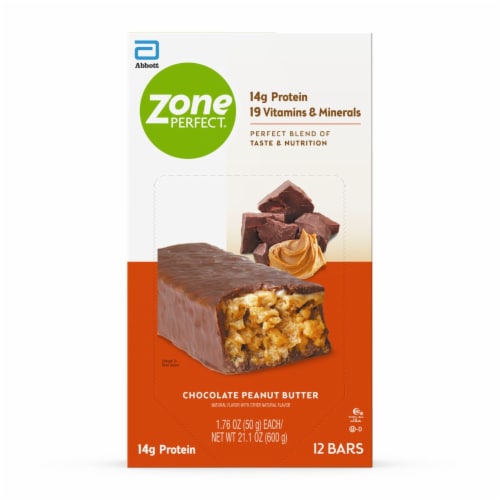 12 Snack Bars - Chocolate Peanut Butter