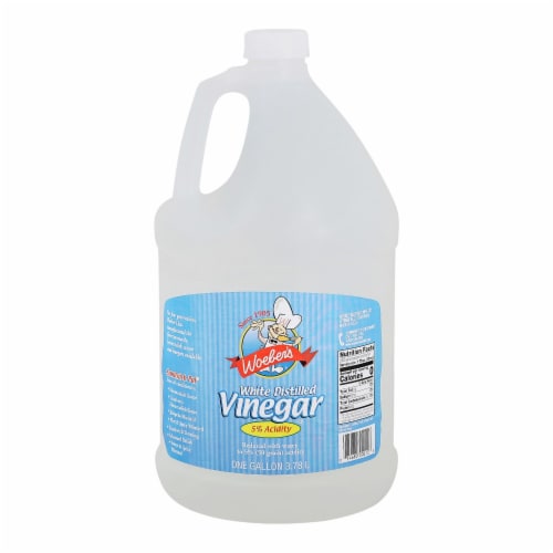 Woeber's - Vinegar Distilled Wht 5% - Case of 4 - 1 GAL Perspective: front