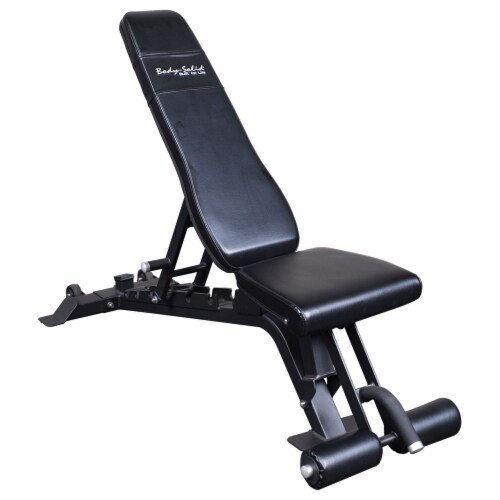 Fitness tech Abdominal Bench Black