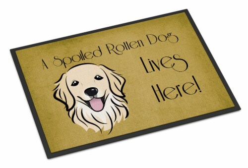 Golden online retriever doormat