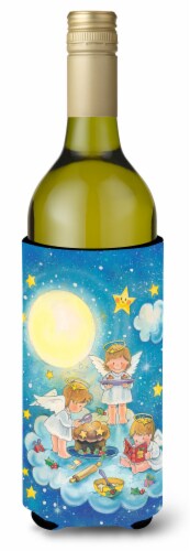 Carolines Treasures  APH1699LITERK Angels Baking Wine Bottle Hugger Perspective: front