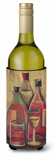 Carolines Treasures  BTBU0169LITERK Bottles and Glasses Wine Wine Bottle Hugger Perspective: front