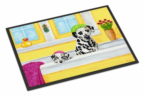 Dalmatian doormat sale