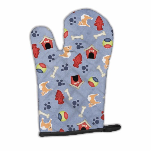 Carolines Treasures  BB4098OVMT Dog House Collection Icelandic Shepherd Oven Mit Perspective: front