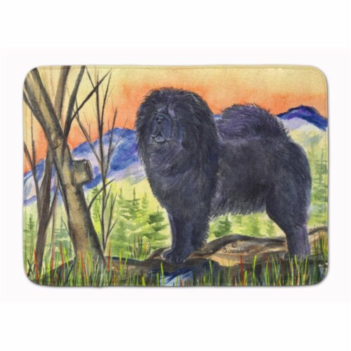 Carolines Treasures  SS7005RUG Chow Chow Machine Washable Memory Foam Mat Perspective: front