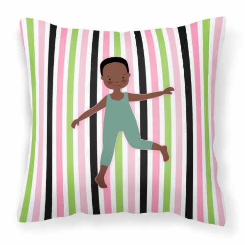 Carolines Treasures  BB5184PW1414 Dancer Bikatard African American Fabric Decora Perspective: front