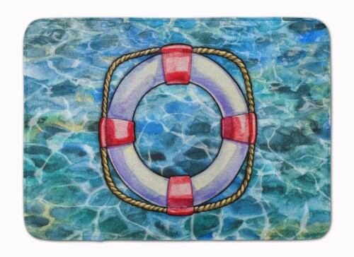 Carolines Treasures  BB5344RUG Life Saver Machine Washable Memory Foam Mat Perspective: front