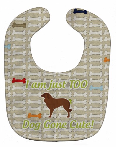 Carolines Treasures BB6536BIB Portuguese Sheepdog Dog Dog Gone Cute Baby Bib Perspective: front