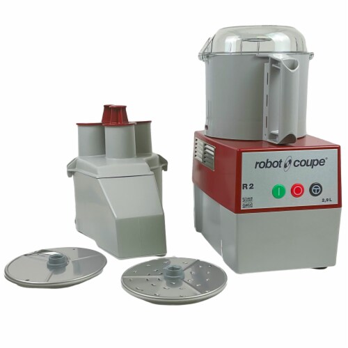 Robot Coupe - 4581 R2N Continuous Feed Combination 2.9 L Polycarbonate Bowl, 1-HP, 120-Volts Perspective: front