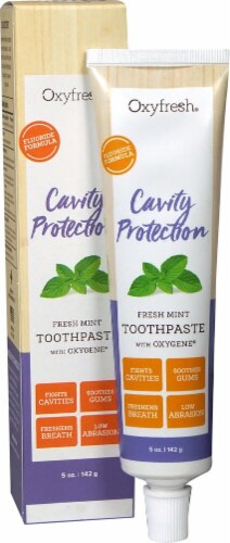 Oxyfresh Cavity Protection Fresh Mint Toothpaste Perspective: front