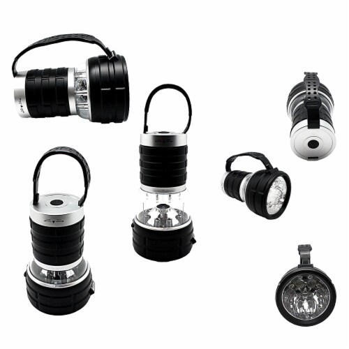 Jumbo 12 LED Collapsible Flashlight Lantern Perspective: front