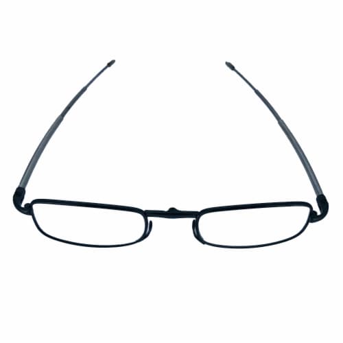 Folding Unisex Reading Glasses (2.50) Perspective: front