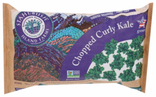 Stahlbush Island Farms Chopped Curly Kale Perspective: front