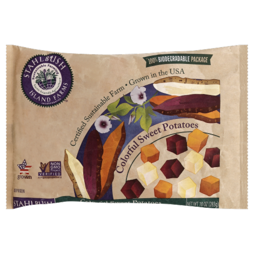 Stahlbush Island Farms Colorful Sweet Potatoes Perspective: front