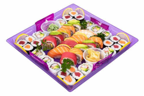 Japanese Food Express Sushi Platter Perspective: front