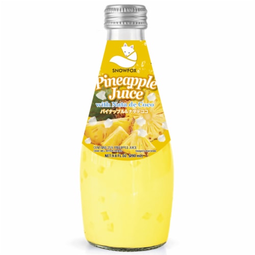 Japanese Food Express Inc Nata De Coco Pineapple Juice Perspective: front