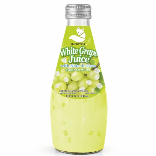 Japanese Food Express Inc Nata De Coco White Grape Juice Perspective: front
