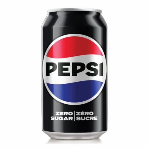 Pepsi Zero Single Can Perspective: front