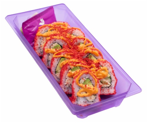 Japanese Food Express Flamin' Hot California Roll Perspective: front