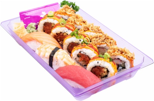 JFE 3PD Classic Favorite Sushi Combo Perspective: front