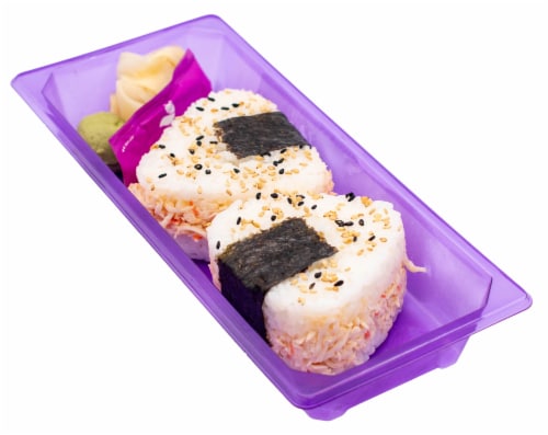 Japanese Food Express Inc Onigiri Crab Salad Perspective: front