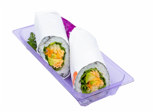 Tempura Shrimp Burrito Perspective: front