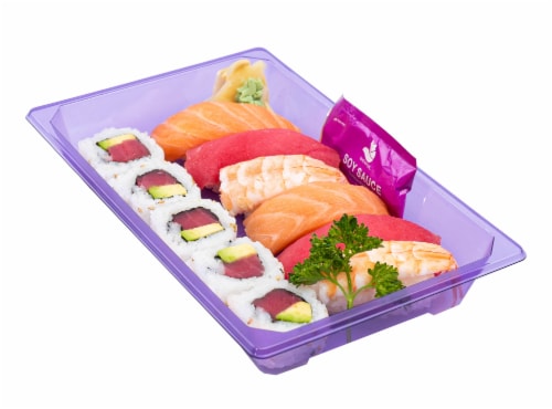 Japanese Food Express Inc Fresh Tuna/Nigiri Sushi Combo Perspective: front