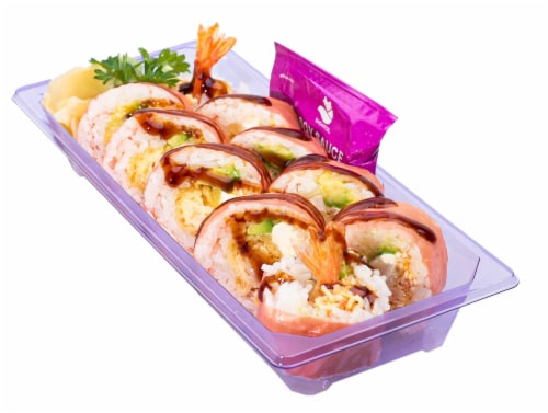 Japanese Food Express Dancing Sushi Roll Perspective: front