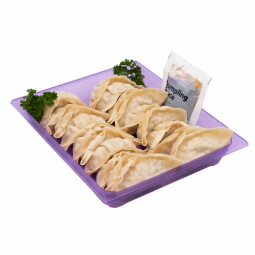 Japanese Food Express Inc Pork Dumpling Party Tray Perspective: front