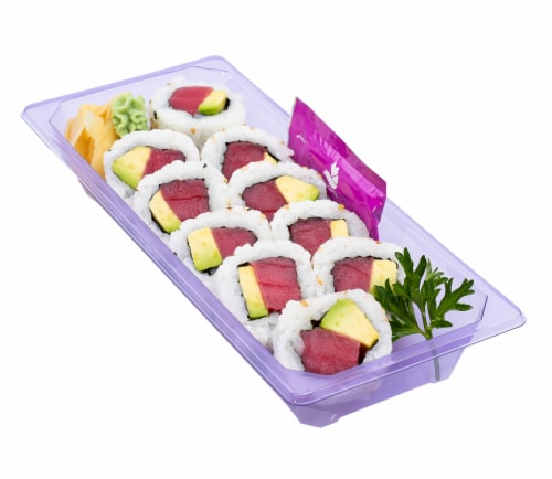 Japanese Food Express Inc Fresh Tuna Sushi Roll Perspective: front