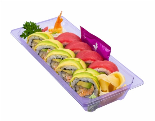 Japanese Food Express Ocean Special Sushi Roll Perspective: front