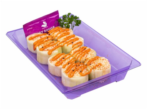 Cucumber Naruto Sushi Roll Perspective: front