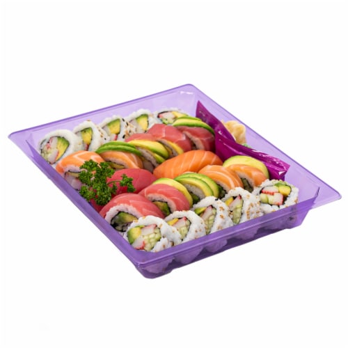 Japanese Food Express Inc The Classic Sampler Sushi Perspective: front