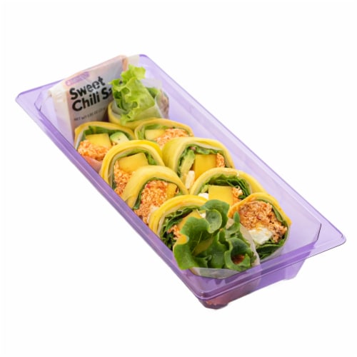 Spicy Mango Salad Wrap Perspective: front