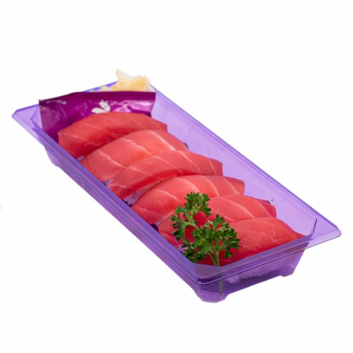 Tuna Nigiri Sushi Perspective: front