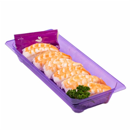 Shrimp Nigiri Sushi Perspective: front