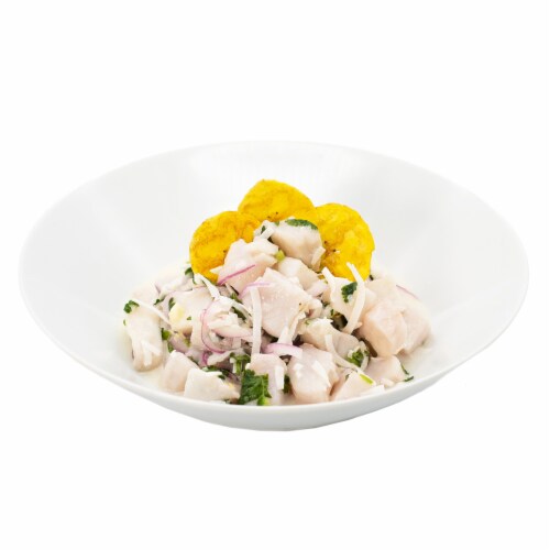 Japanese Food Express Coconut Ceviche Perspective: front