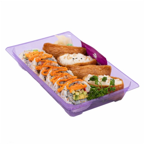 Inari Spicy California Sushi Combo Perspective: front